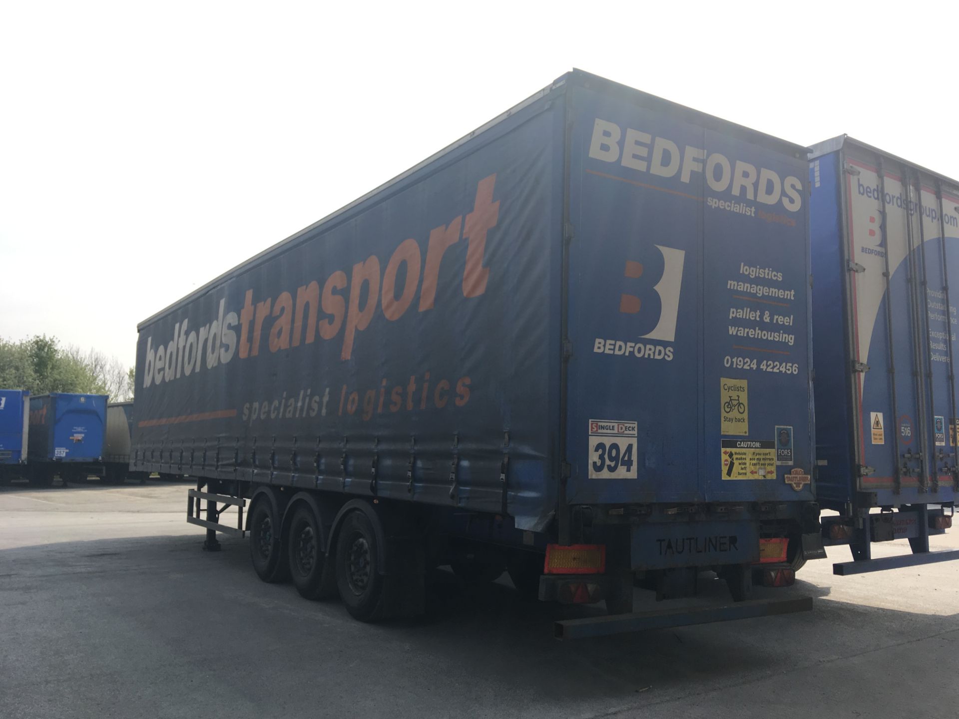 M & G Trailers 13.6m Tri-Axle Curtainside Single Deck Semi-Trailer, chassis no. 35702, ID no. - Bild 10 aus 11