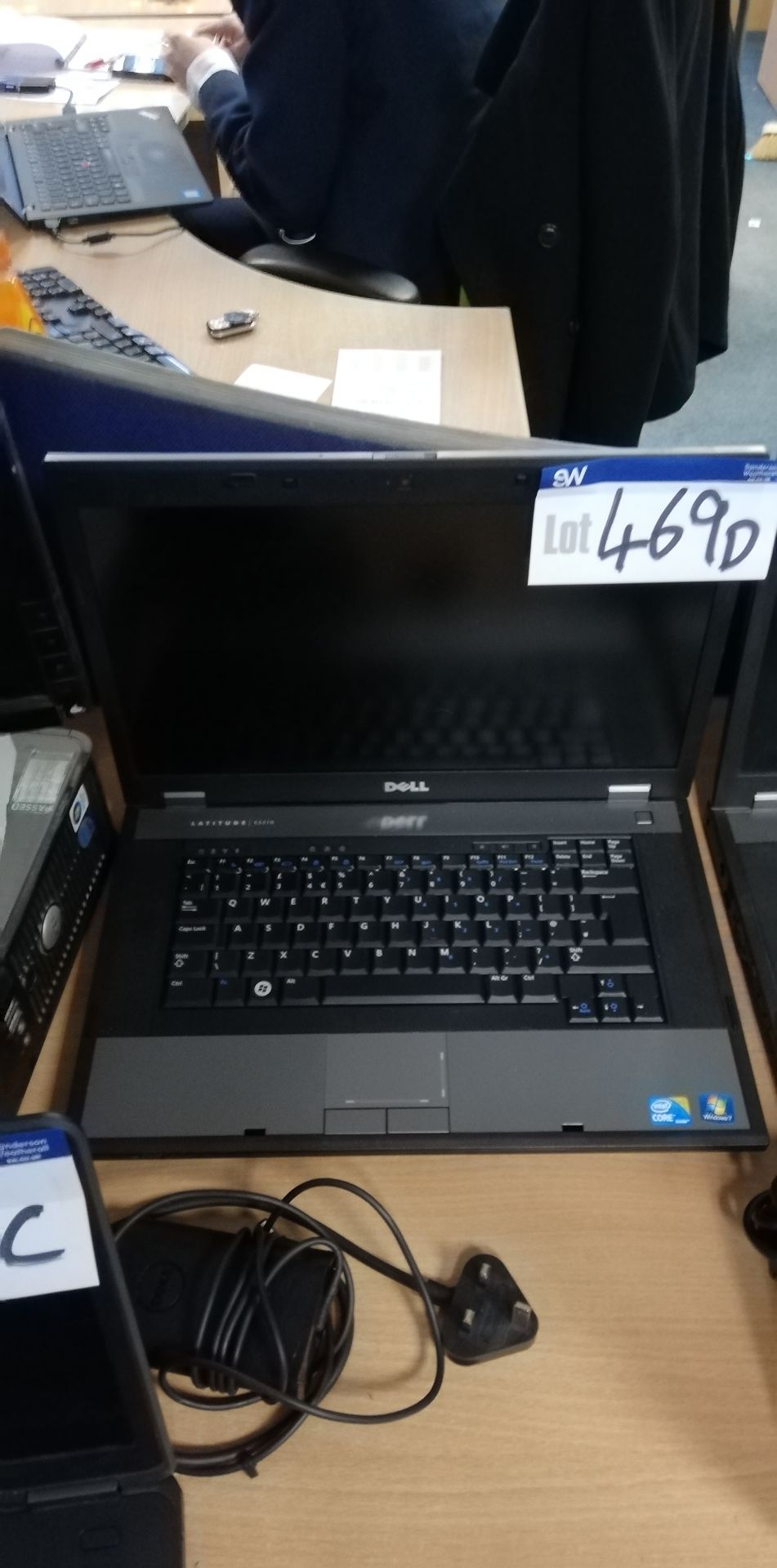 Dell Latitude E5510 Intel Core i3 Laptop (hard disk removed), serial no. G5DZ4N1 (lot located at