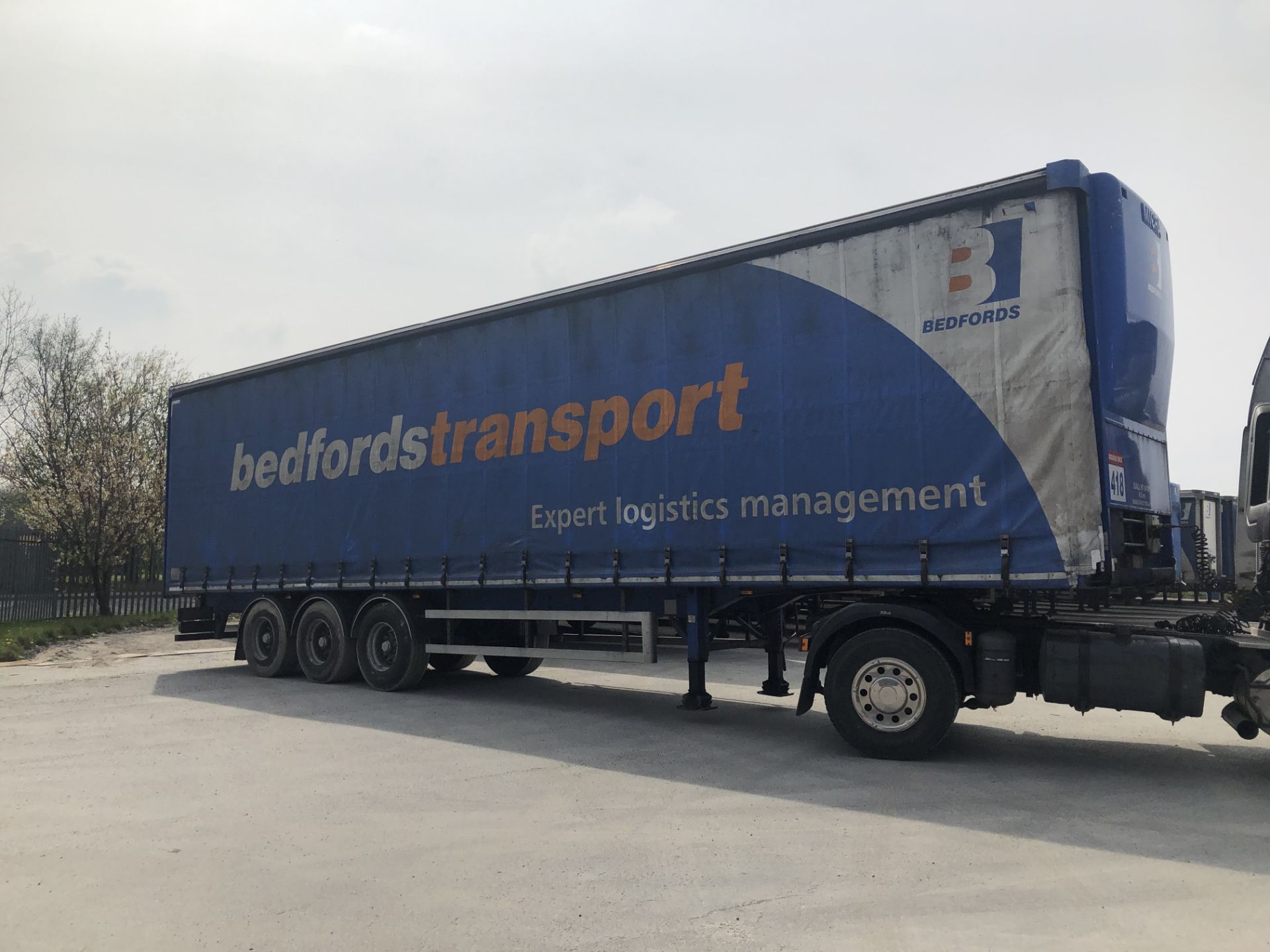 SDC 13.6m Tri-Axle Curtainside Double Deck Semi-Trailer, chassis no. 113832, ID no. C319146, year of