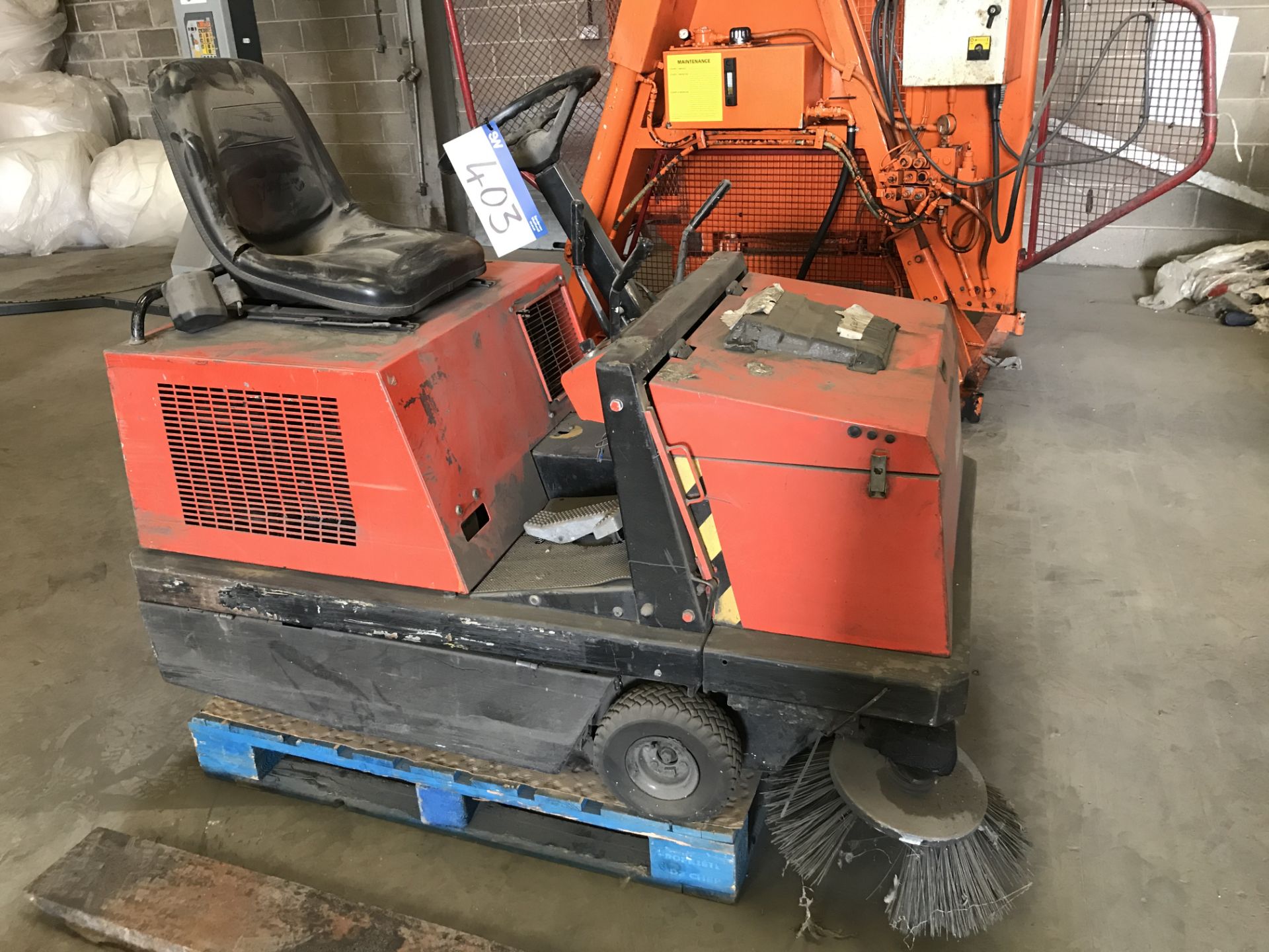 Hako Ride On Electric Floor Sweeper (lot located at Bedfords Limited (In Administration), Pheasant