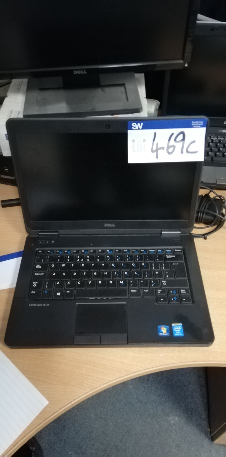 Dell Latitude E5440 Intel Core i3 Laptop (hard disk removed), serial no. HF45V21, with power