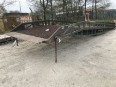 Chase 7 ton S.W.L. Loading Ramp, serial no. 1865, year of manufacture 1995, approx. 11.6m x 2.4m (