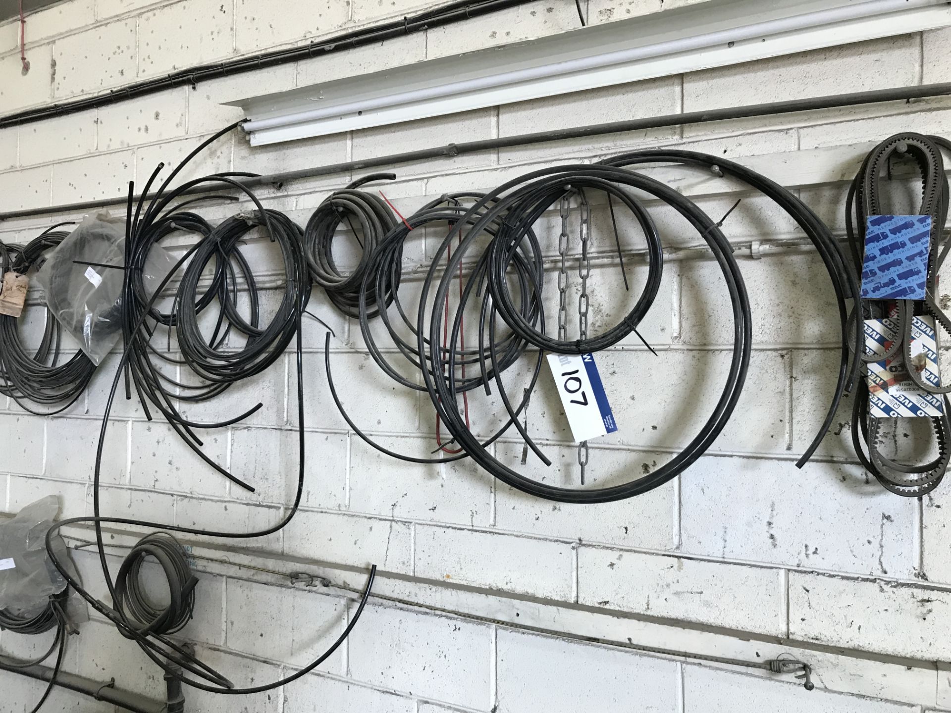 Assorted Hose Reels & Driving Belts, as set out (lot located at Bedfords Limited (In