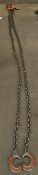 Pewag Two Leg Chain Sling, approx. 3.5m long, with tensioners