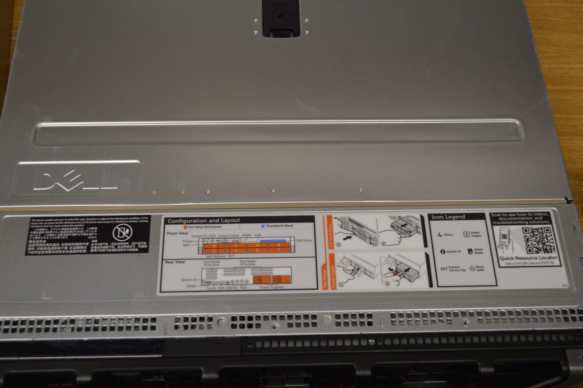 Dell Poweredge R730 Rack Mount Server, with Intel Xeon processor (kindly offered for sale on - Image 2 of 3