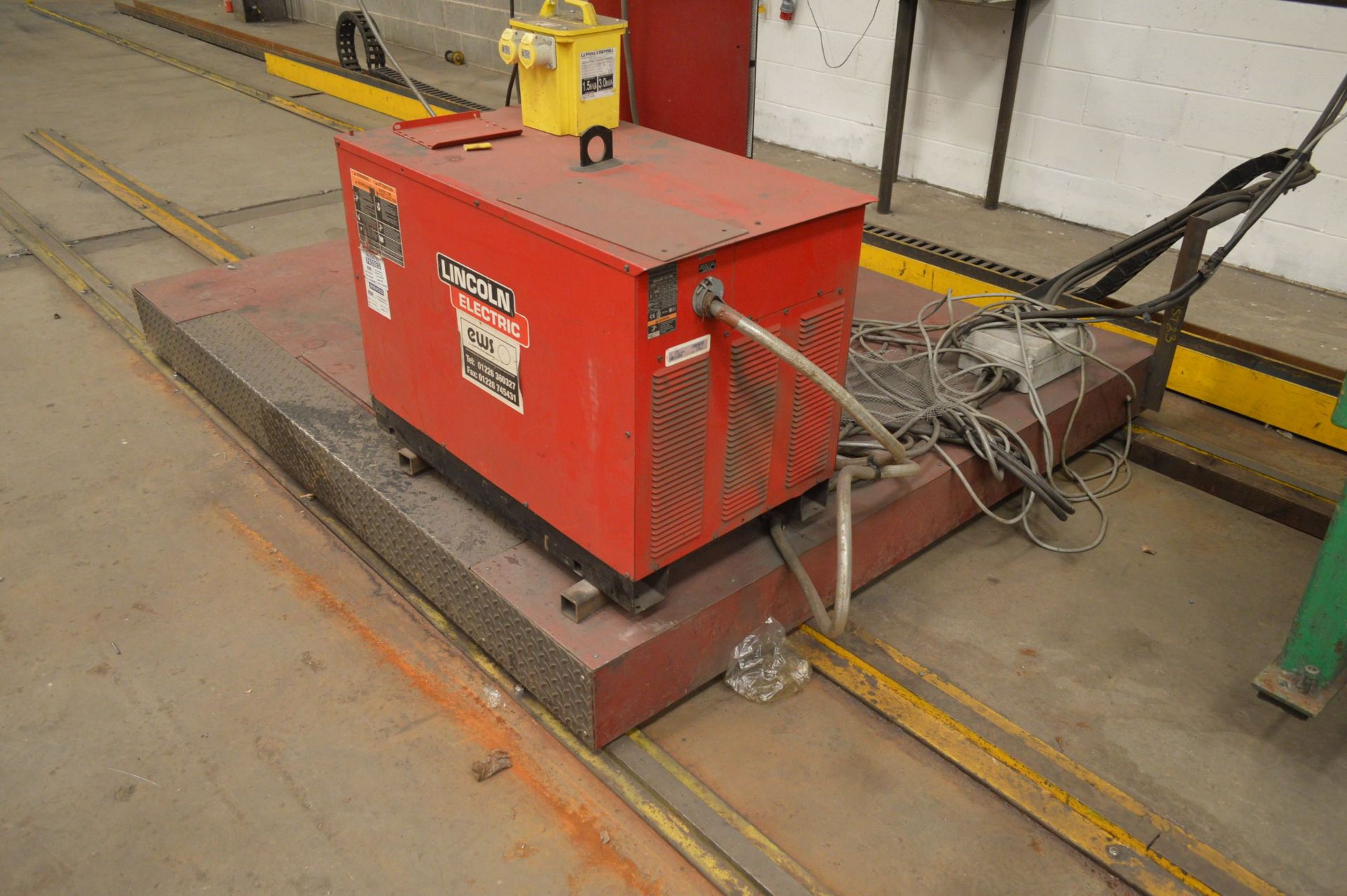 Lincoln Electric RDA-MM3030 COLUMN & BOOM WELDER, serial no. JM-0302, with Lincoln Electric DC1000 - Image 5 of 5