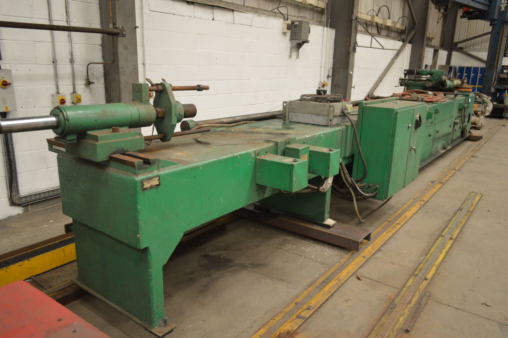 Schwarze-Wirtz CNC 80 DB CNC AUTOMATIC TUBE COLD BENDING MACHINE, serial no. 78804, understood to - Image 5 of 6