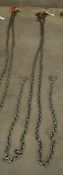 Pewag Two Leg Chain Sling, approx. 4.7m long, with tensioners