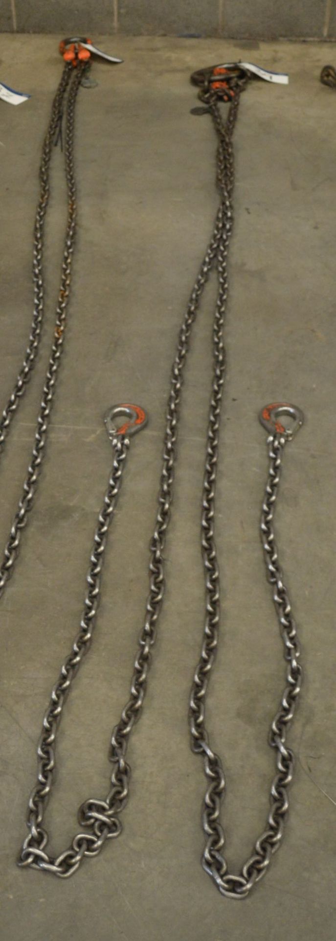 Pewag Two Leg Chain Sling, approx. 4.7m long, with tensioners