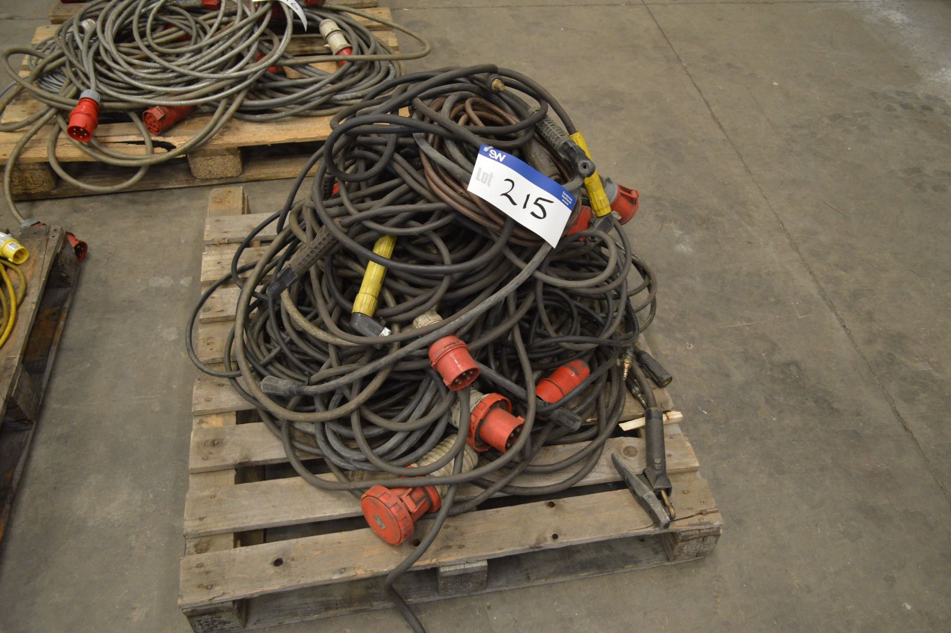 Extension Cables & Electrode Holders/ Leads, on pallet