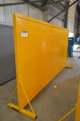 Welding Screen, approx. 4m x 2.1m high