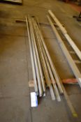 Mainly Stainless Steel Angle, as set out comprising mainly approx. 35mm x 35mm x 3.8m sections