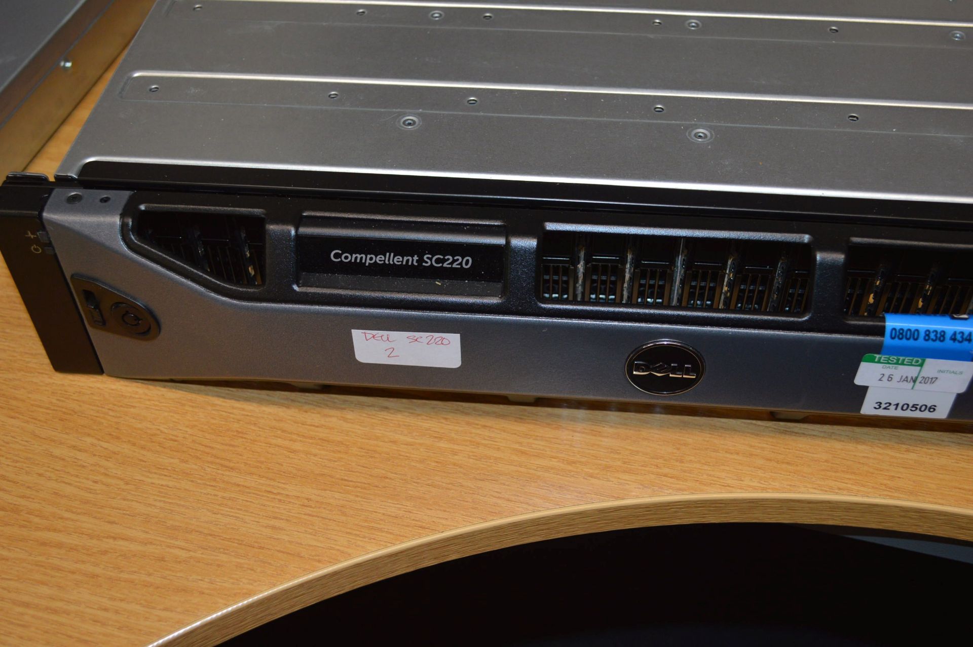 Dell Compellent SC220 Rack Mount Server, with 24 X 1.92TB SSD cards (kindly offered for sale on - Image 3 of 3