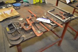 Assorted Clamps, as set out