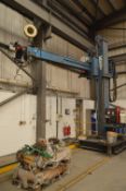 Key 4m x 4m HD SUB ARC COLUMN & BOOM WELDER, serial no. 2216, with Lincoln Idealarc DC-1000