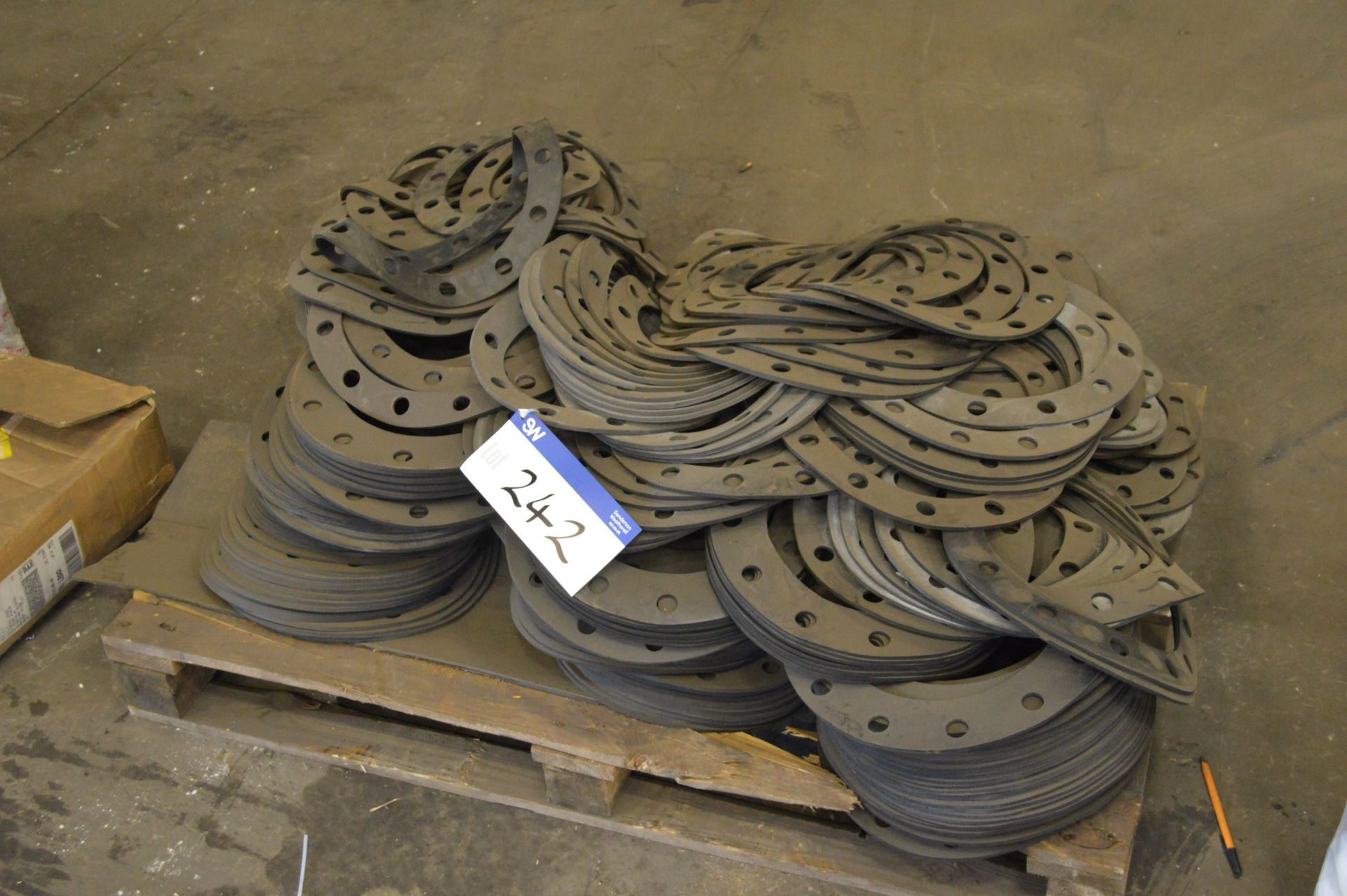 Rubber Pipe Gaskets, as set out on pallet