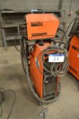 Kemppi KempoWeld 5500W Mig Welding Rectifier, serial no. 1855463B, with wire feed unit