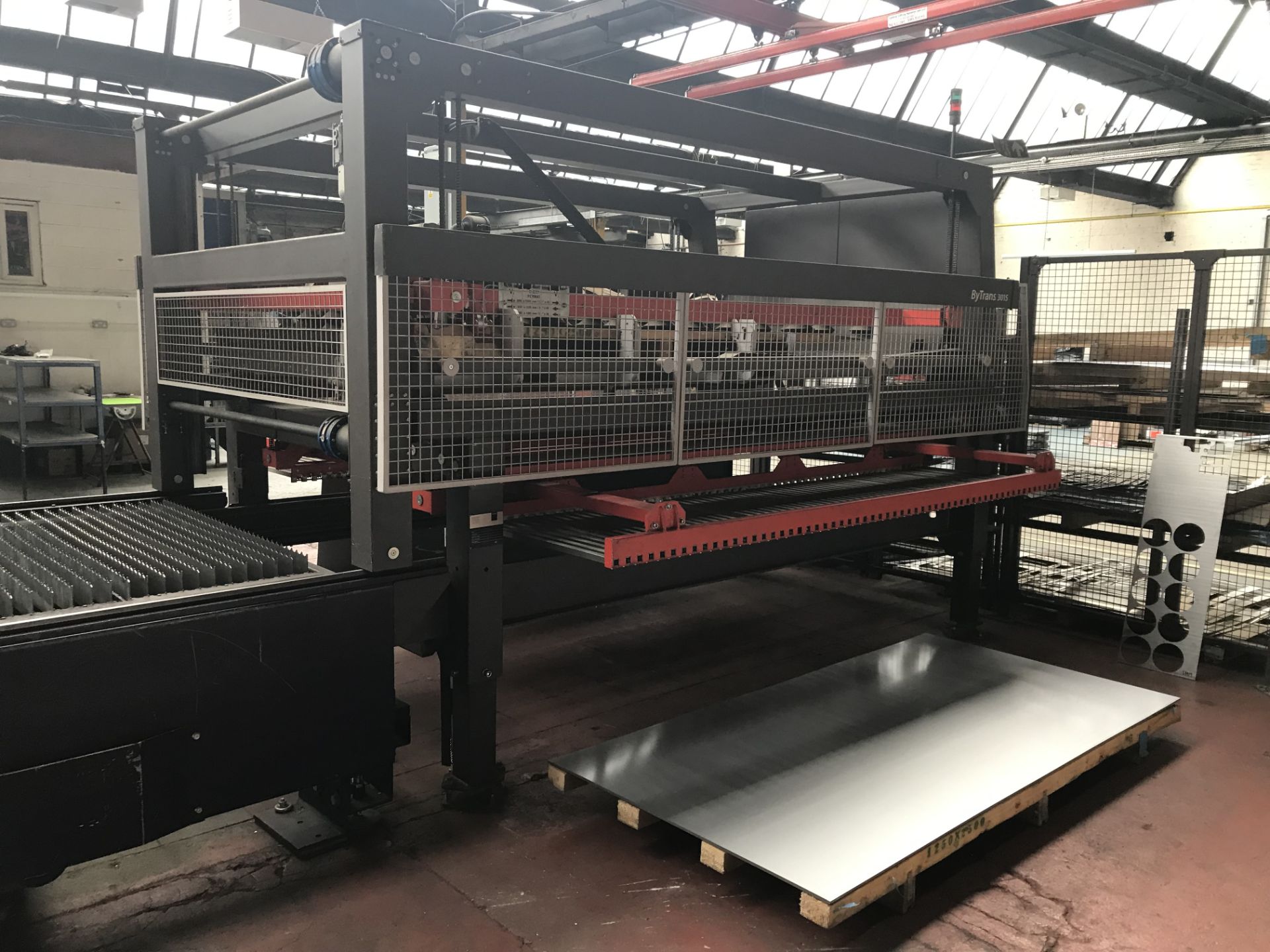 Bystronic BYSPEED 3015 CNC LASER CUTTER, serial no. 784, year of manufacture 2008, cap. 1500mm x - Bild 5 aus 11