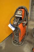 Kemppi KempoWeld 4200W Mig Welding Rectifier, serial no. 1299276T, with wire feed unit