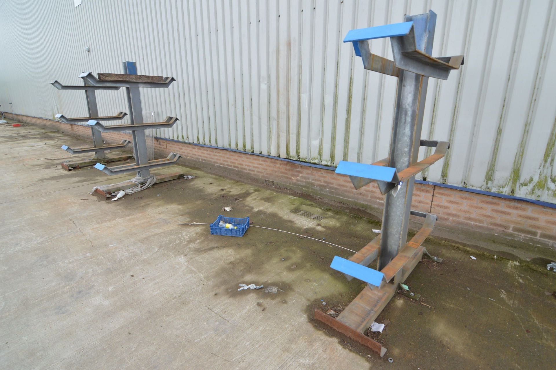 Galvanised Steel Three Tier Three Section Stock Rack