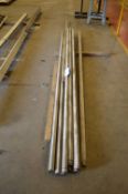 Stainless Steel Angle, as set out, mainly 35mm x 35mm x 3.8m long