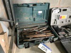 Masonry Drill Bits & Chisels, with carry case