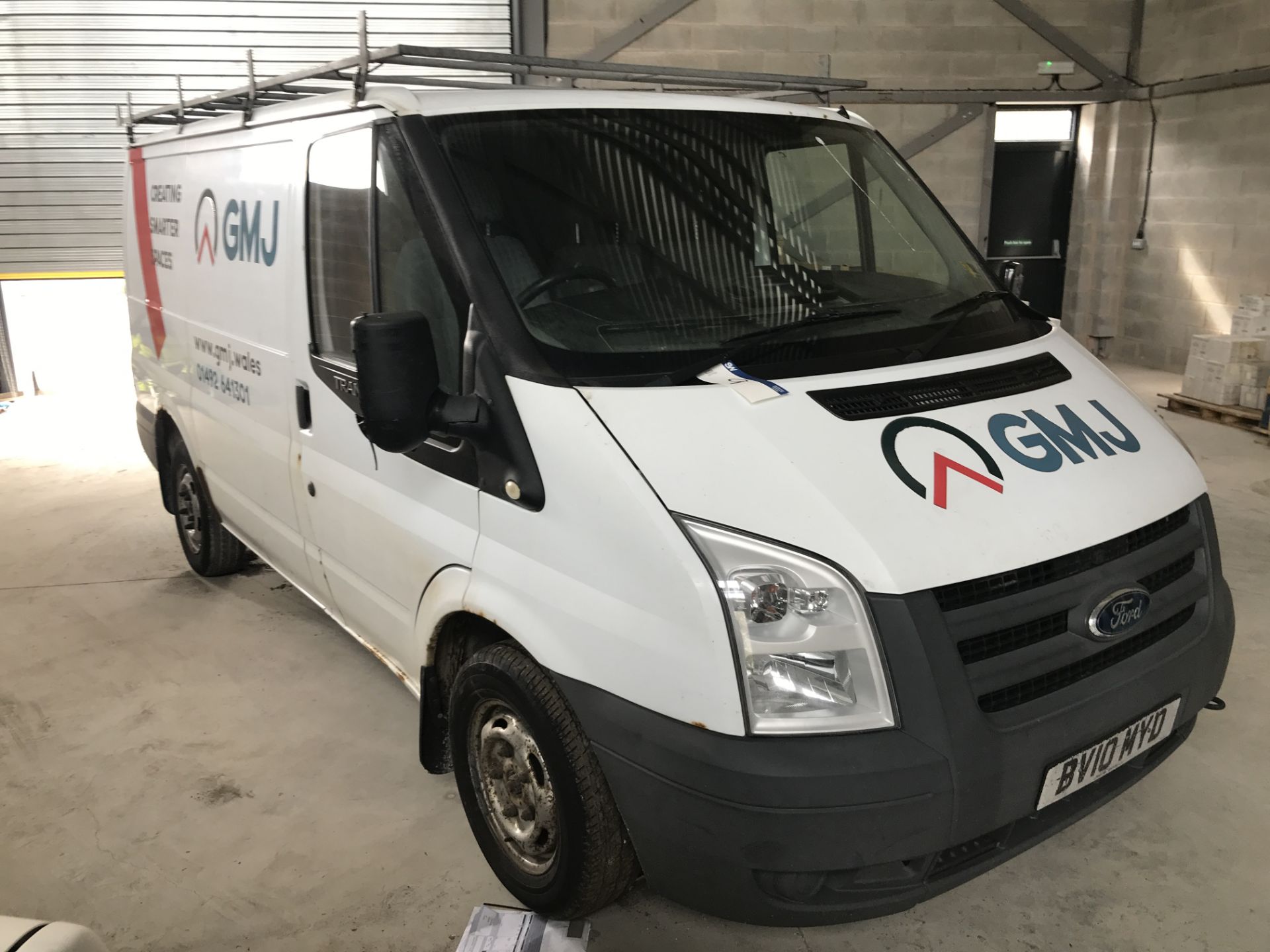 Ford Transit 85 T260S FWD Diesel Panel Van, registration no. BV10 MYD, date first registered 02/03/