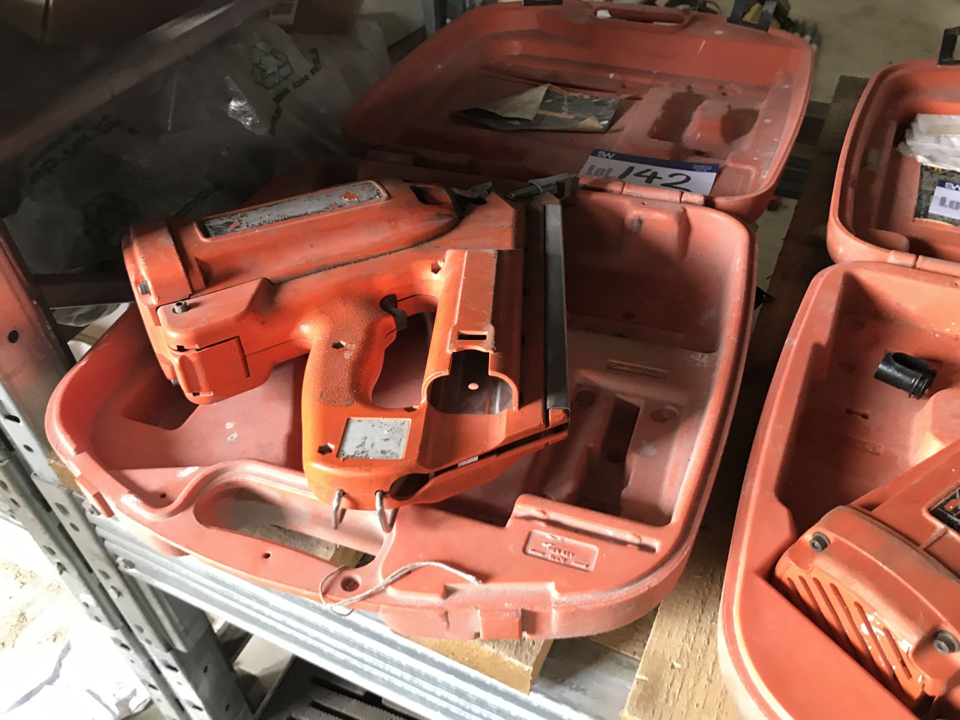 Paslode Impulse Utility Flaming Nailer, with carry case
