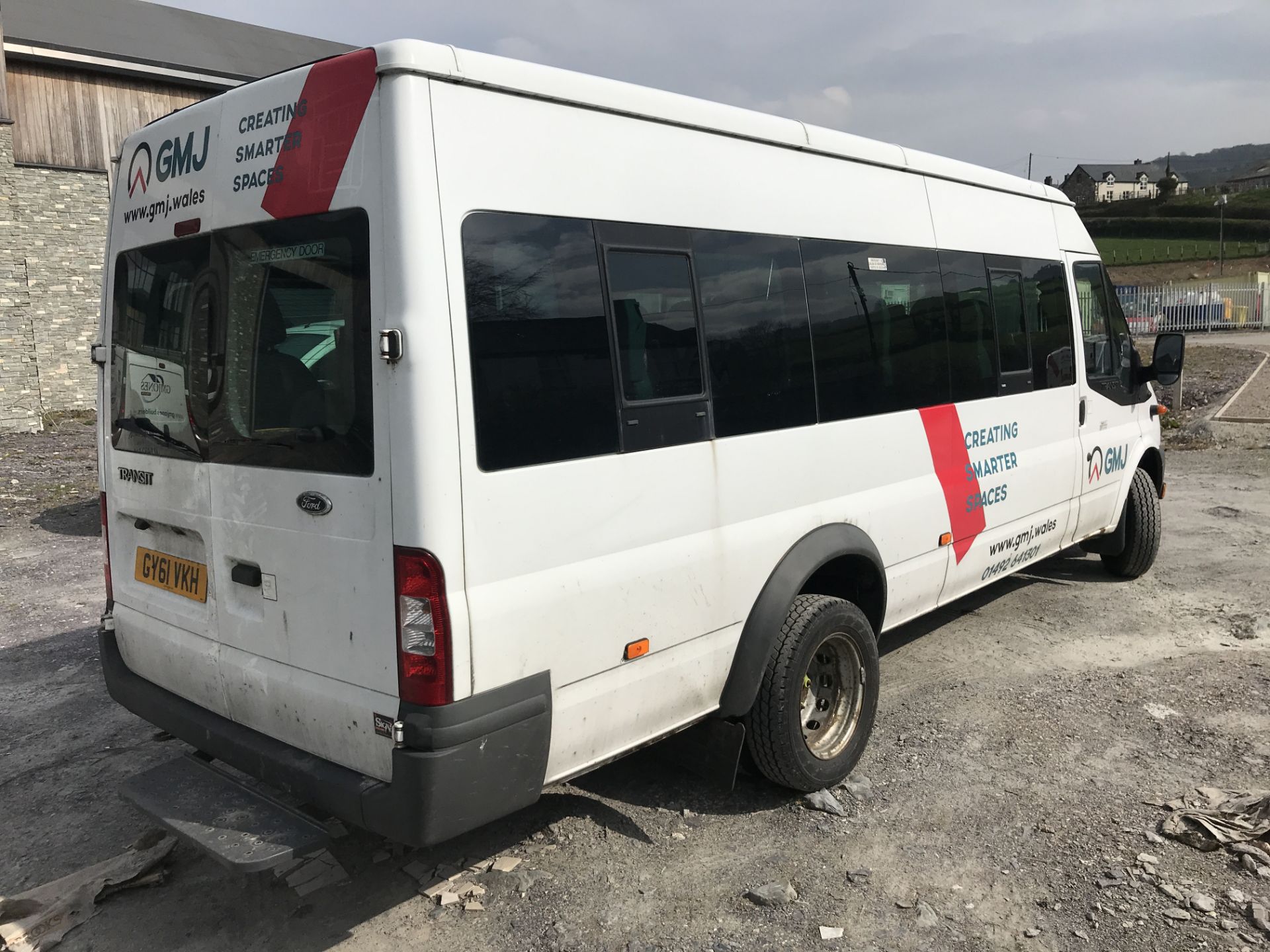 Ford Transit 135 T430 RWD Diesel 17-Seater Minibus, registration no. GY61 VKH, date first registered - Image 3 of 6