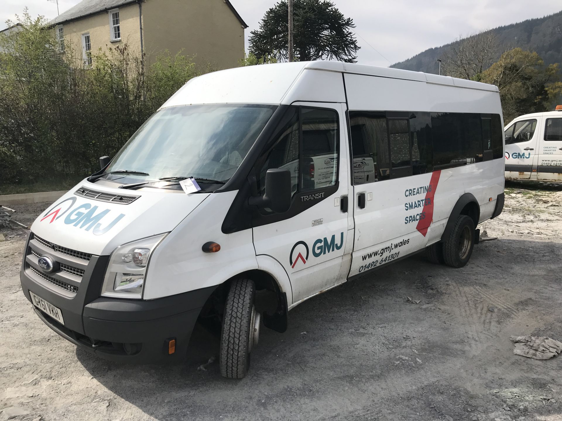 Ford Transit 135 T430 RWD Diesel 17-Seater Minibus, registration no. GY61 VKH, date first registered