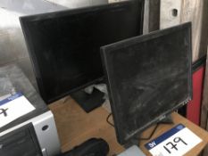 Two Flat Screen Monitors