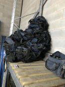 Assorted Duffle Bags, as set out on one bay of rack