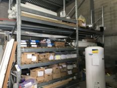 Two Bay Multi-Tier 3000kg Boltless Pallet Racking, each bay approx. 3.1m x 900mm x 4.5m high (