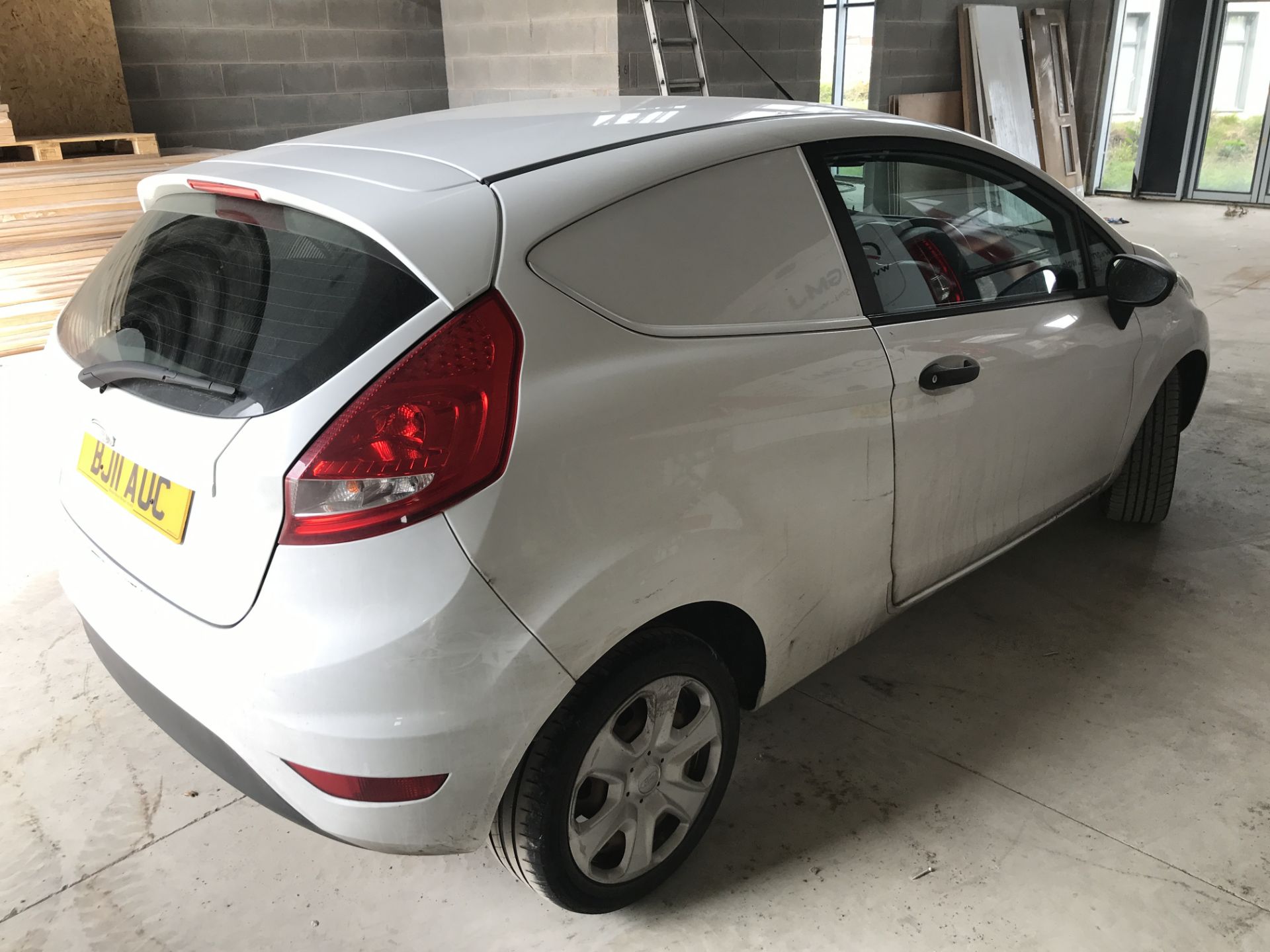 Ford Fiesta Base TCDi Diesel Car Derived Van, registration no. BJ11 AUC, date first registered 11/ - Image 3 of 5