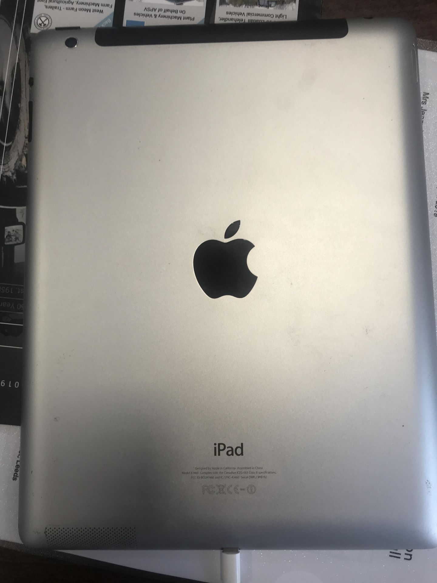 Apple A1460 iPad (4th generation) - Image 3 of 5