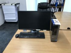 Dell Optiplex 3020 Intel Core i5 Personal Computer, with flat screen monitor, keyboard and mouse (