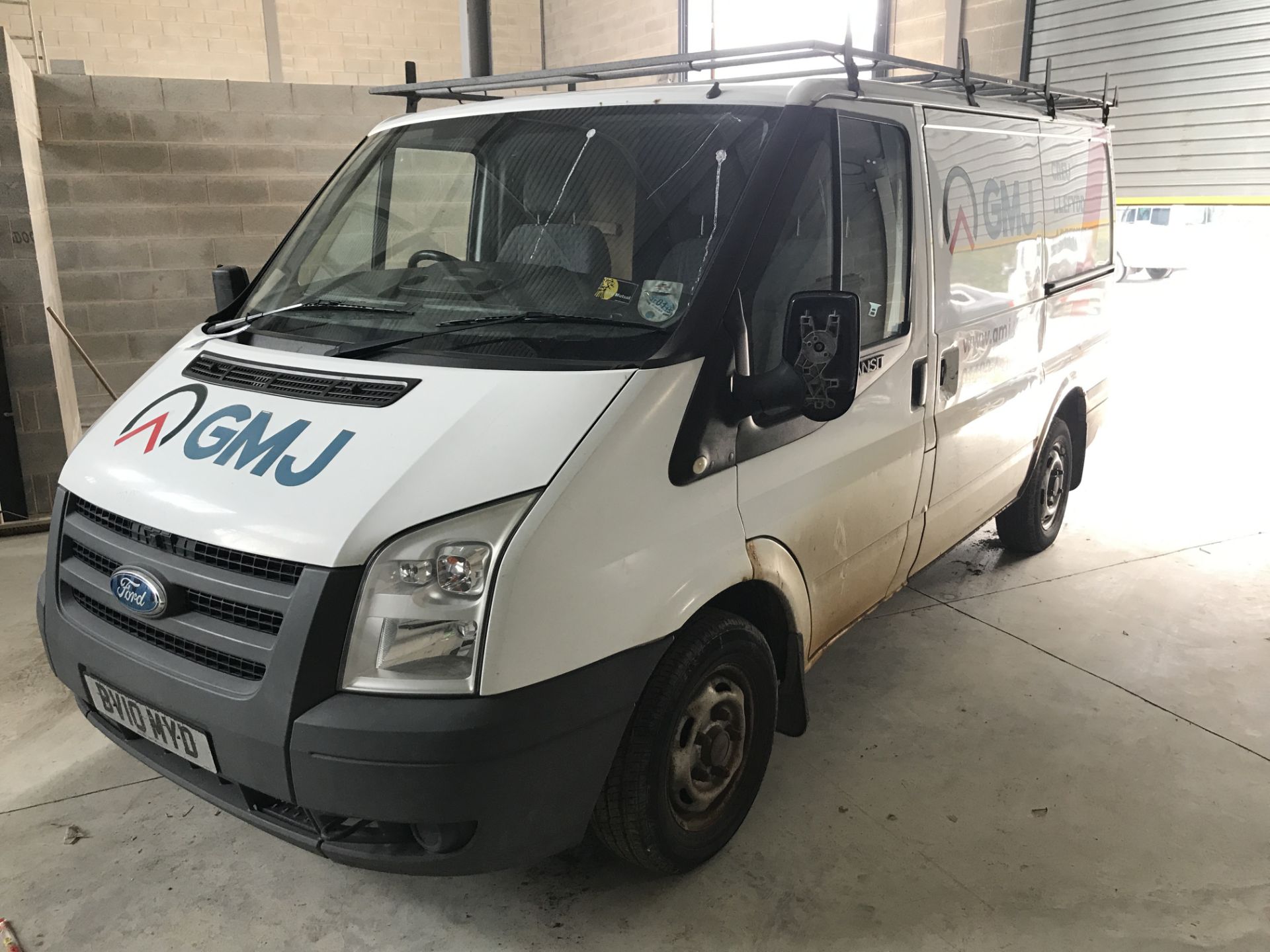 Ford Transit 85 T260S FWD Diesel Panel Van, registration no. BV10 MYD, date first registered 02/03/ - Image 2 of 6