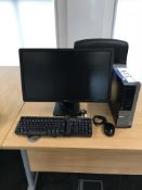 Dell Optiplex 3020 Intel Core i5 Personal Computer, with flat screen monitor, keyboard and mouse (