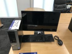 Dell Optiplex 3020 Intel Core i5 Personal Computer, with flat screen monitor, keyboard and mouse (