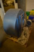 Steel-Cased Centrifugal Fan, with electric motor and spiral wound ducting