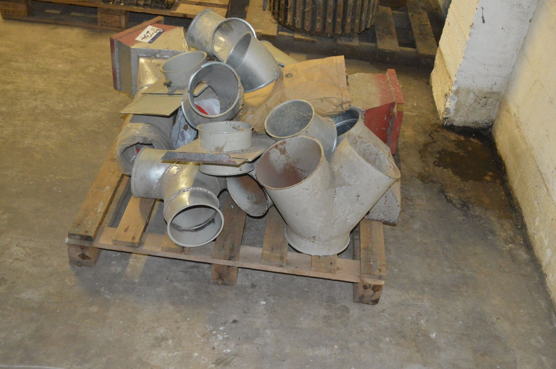 Assorted Ductwork & Fittings, on three pallets/ post pallets - Image 6 of 8