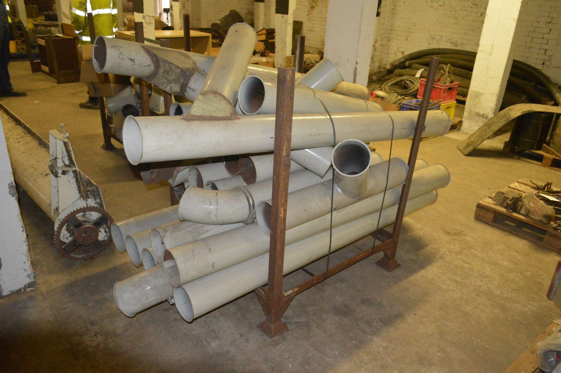 Assorted Ductwork & Fittings, on three pallets/ post pallets - Image 7 of 8