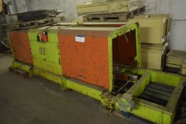 Robinson MULTIMILL HAMMER MILL/ GRINDER, order no. 6/91, M62899, with auto screen change and ABB
