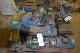 Assorted Electric Motors, on pallet