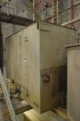 Welded Steel Molasses Storage Tank, approx. 3.3m x 1.8m x 2.6m deep