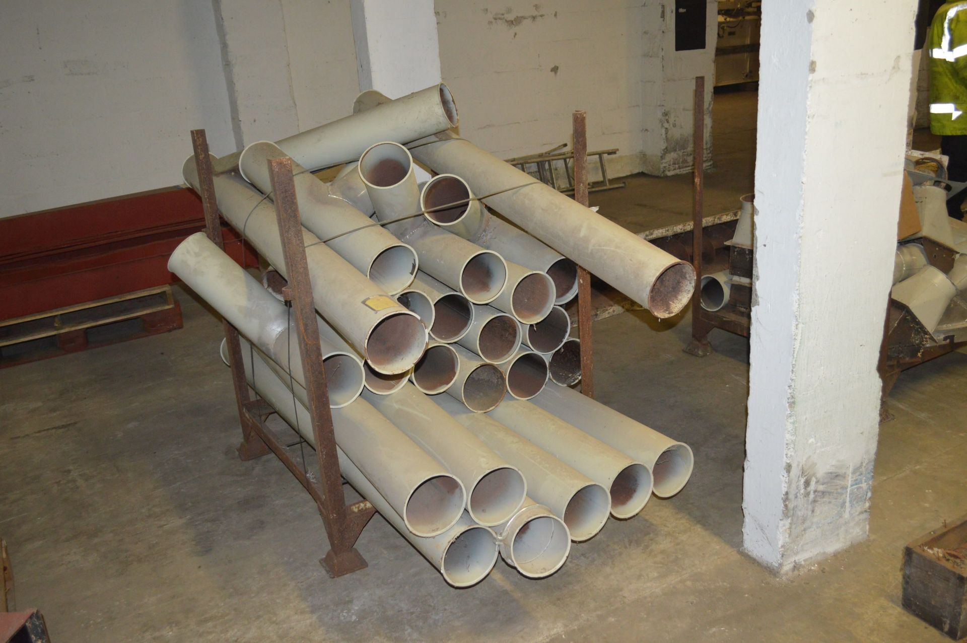 Assorted Ductwork & Fittings, on three pallets/ post pallets - Image 4 of 8