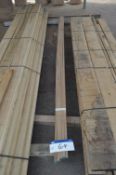 European Oak Timber, 25mm², as set out