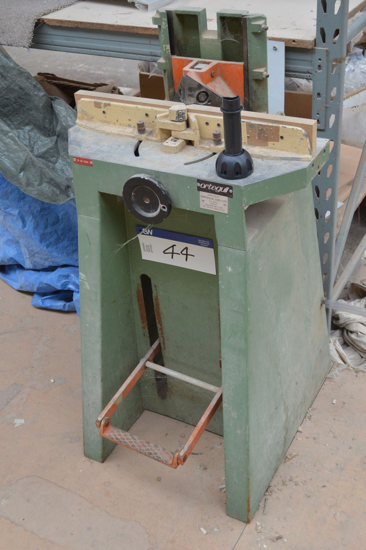 Orteguil Treadle Operated Mitre Cutter