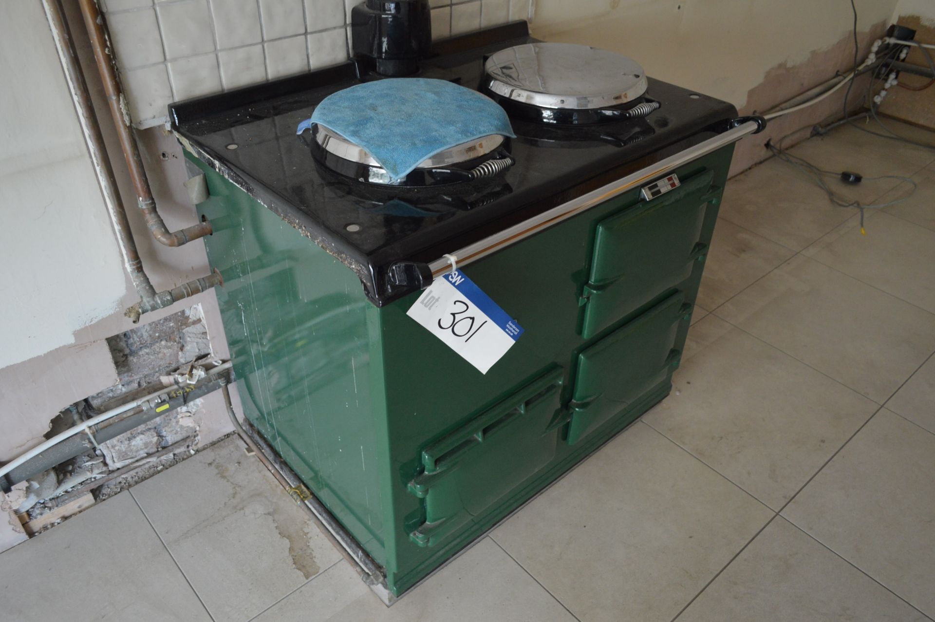 Aga GC GAS FIRED COOKER, serial no. 31156, approx. 1m wide - Image 3 of 7