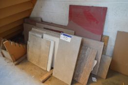 Assorted Sample & Off-Cut Tiles etc. (under stairs)